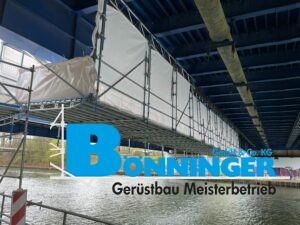 Gerüstbau Bönninger Referenzprojekt Sanierung und Ausbesserung Brücke