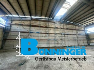 Gerüstbau Bönninger referenzprojekt Neubau von Wohnräumen