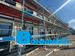 Gerüstbau Bönninger referenzprojekt Neubau von Wohnräumen