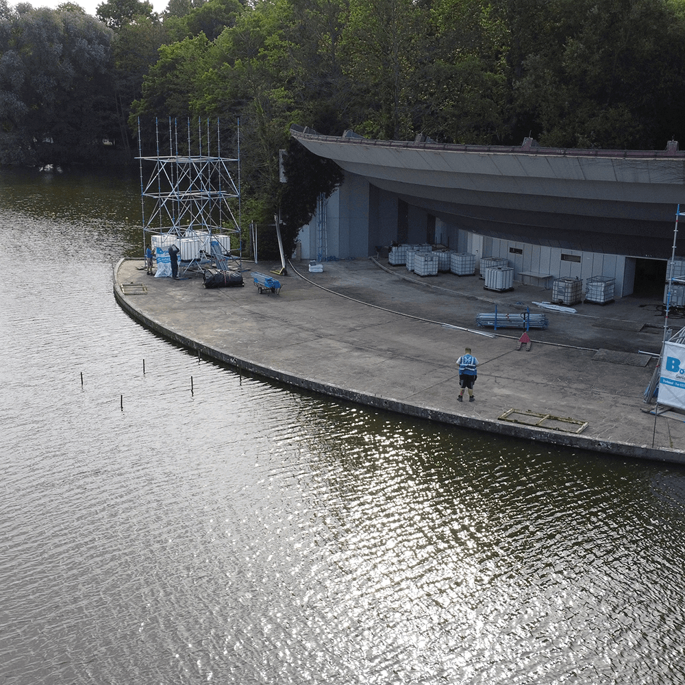 Gerüstbau Bönninger Leistungen Raumgerüste (Dortmund, NRW, Deutschland)