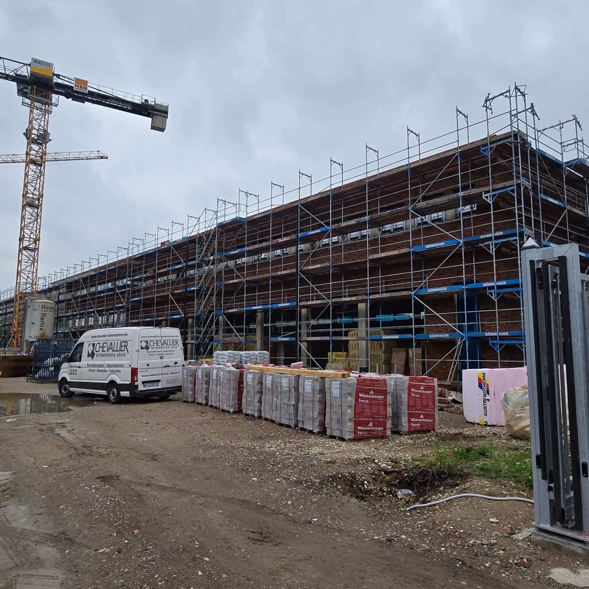 Gerüstbau Bönninger Leistungen Fassadengerüste Florianweg Herne (Dortmund, NRW, Deutschland)