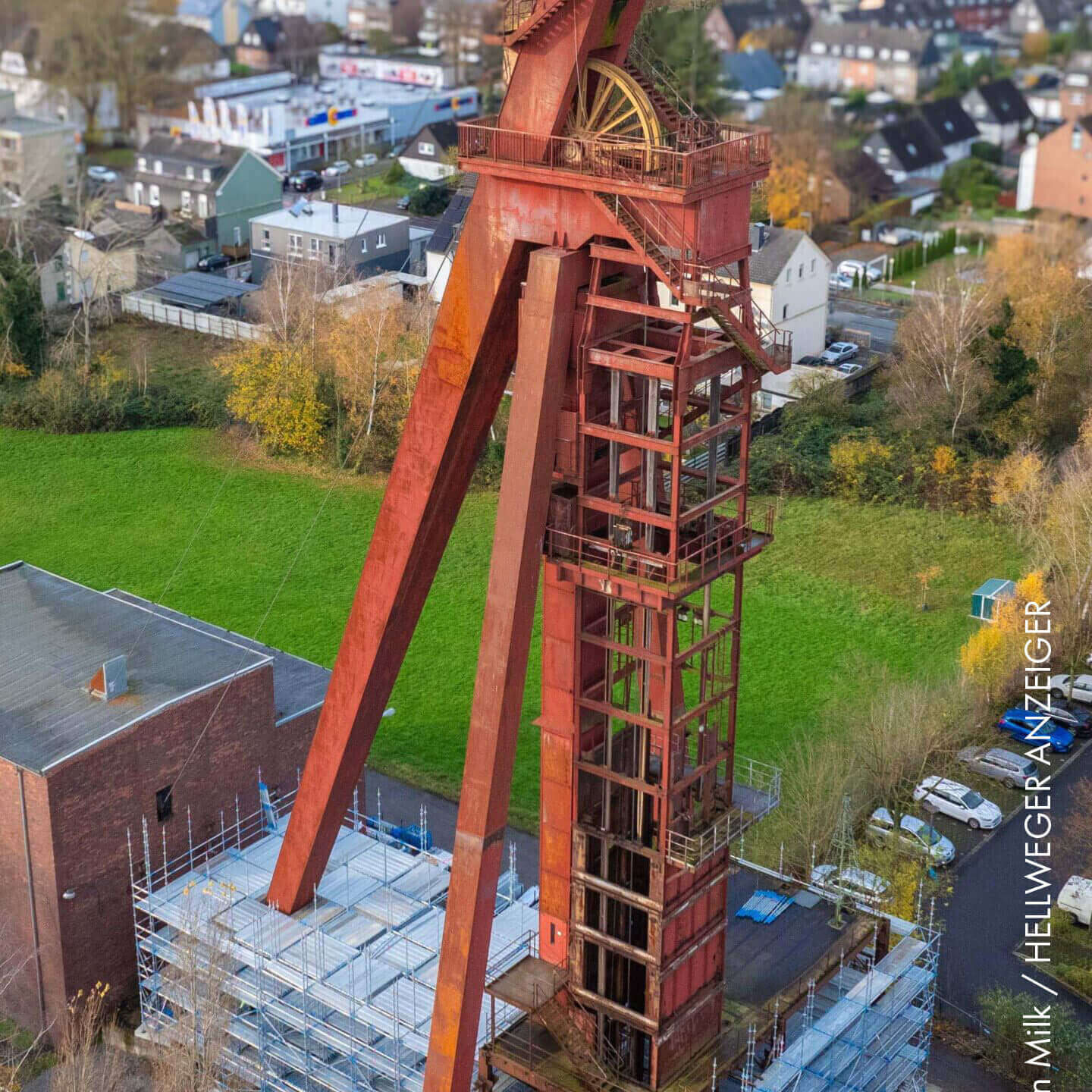 Industriegerüste Dortmund, NRW, Deutschland