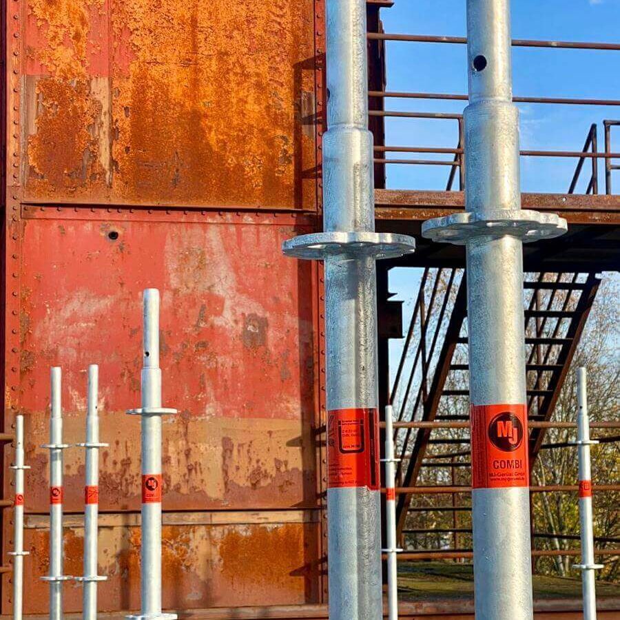 Industriegerüste Dortmund, NRW, Deutschland