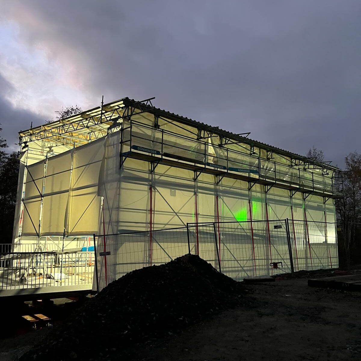 Industriegerüste Dortmund, NRW, Deutschland