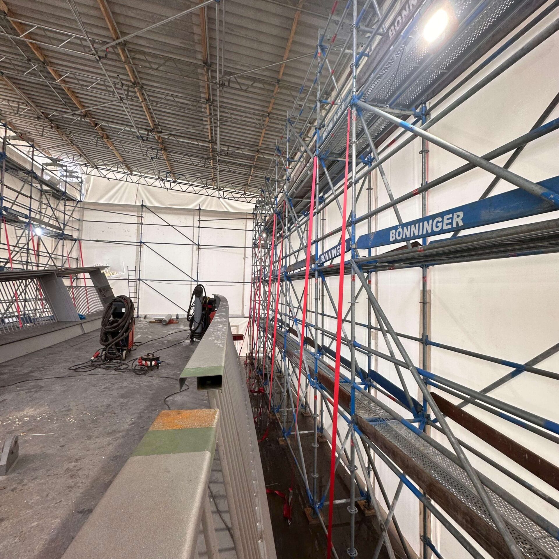 Industriegerüste Dortmund, NRW, Deutschland