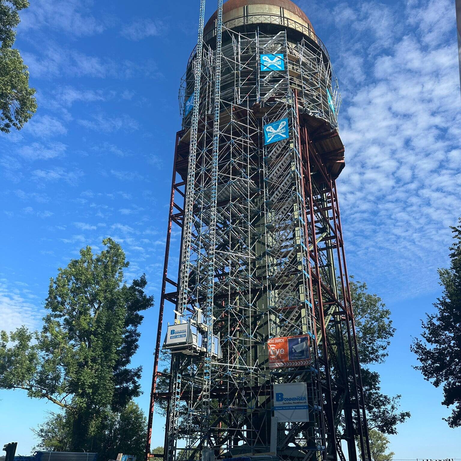 Sondergerüste Dortmund, NRW, Deutschland